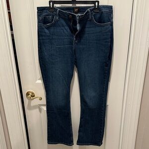 Lee Women's Dark Blue Bootcut Jeans